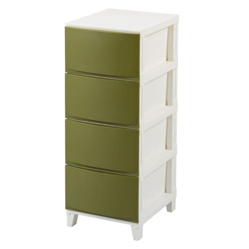 チェスト 4段 サンドカーキ