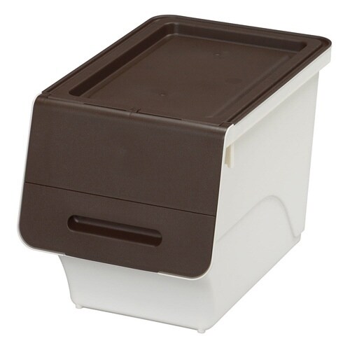 収納ボックス 前開き フロック 30 Nブラウン