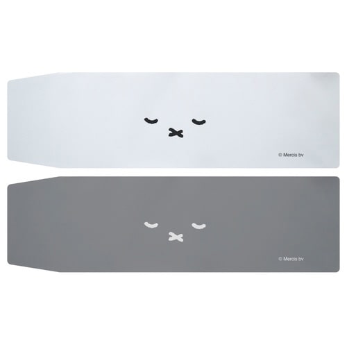 トイレットペーパーカバー ホワイト×グレー