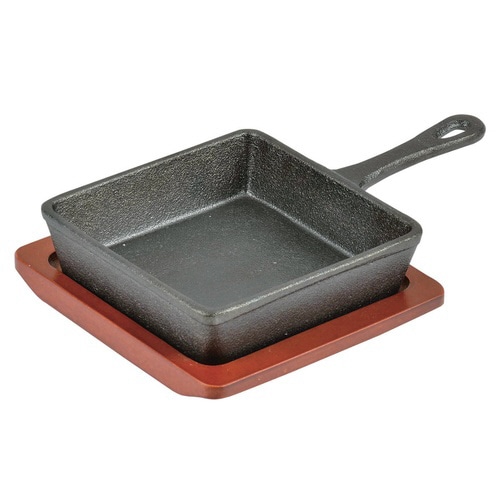 スキレット 13x13cm 角型 スプラウト