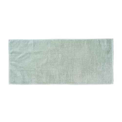 フェイスタオルカララカ34×80cmグリーン×2