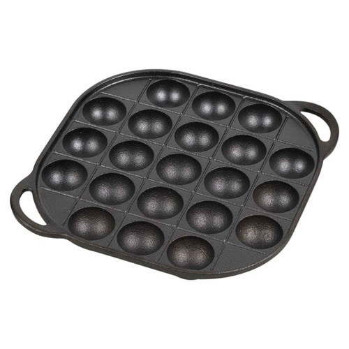 たこ焼きプレート 21穴 スプラウト 鉄鋳物製