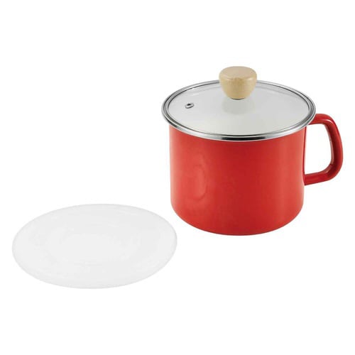 深型クックポット 14cm IH対応 ホーロー製