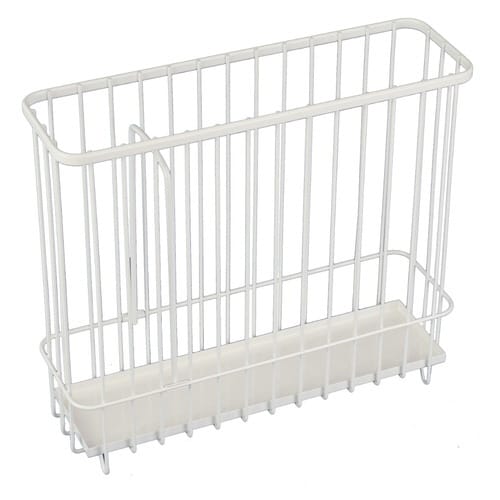 キッチン収納 スリムバスケット 仕切り付き