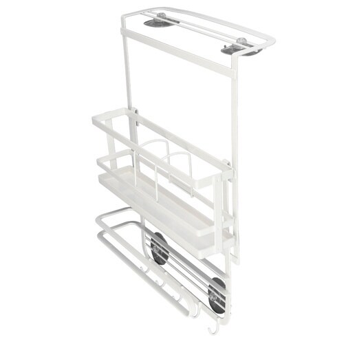 ラップホルダー 冷蔵庫サイドラック 吸盤式×2