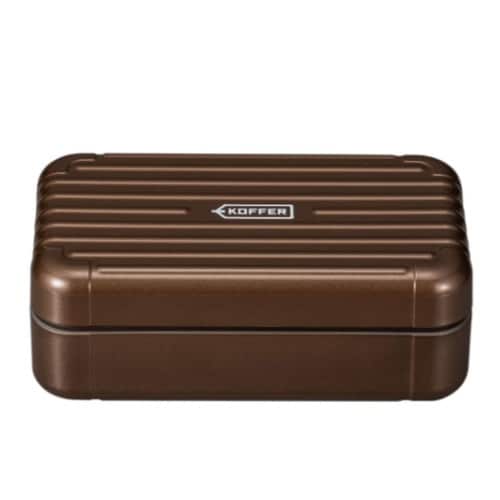 弁当箱 1段 700ml ブラウンメタリック×2