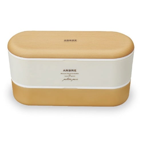 弁当箱 2段 550ml ARBRE メープル×2