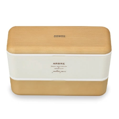 弁当箱 2段 730ml ARBRE メープル×2