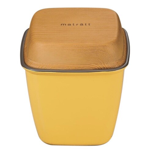 弁当箱 2段 710ml matratt イエロー