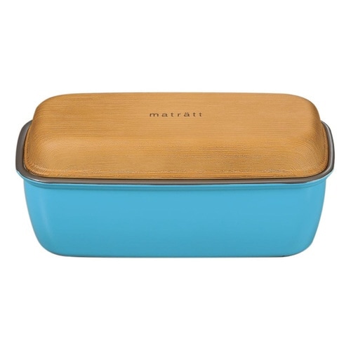 弁当箱1段490mlmatrattブルー×2