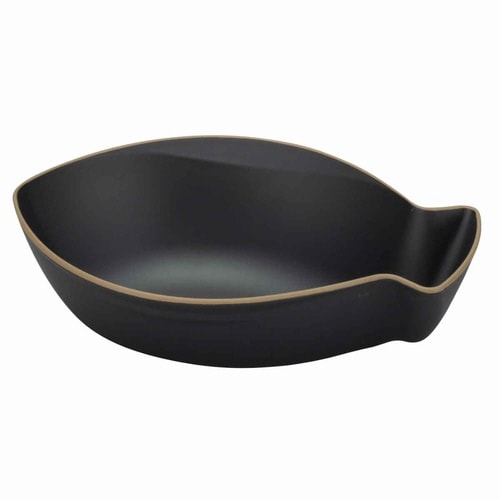 ボウル 16.5cm エッジライン ブラック