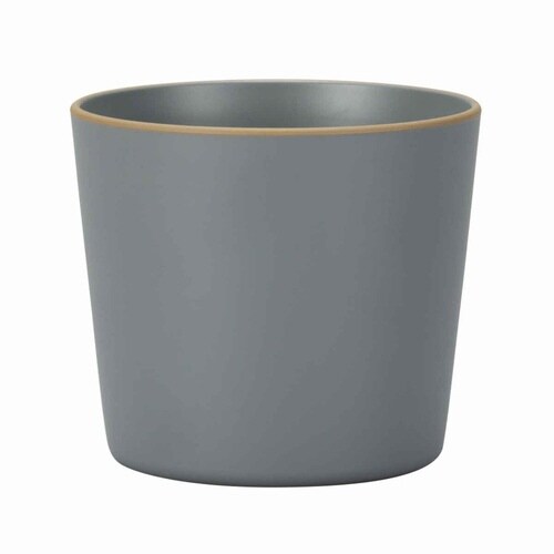 そば猪口 230ml エッジライン 麺猪口 グレー