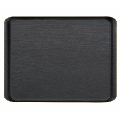 トレー27.5x36cmエッジラインブラック×2