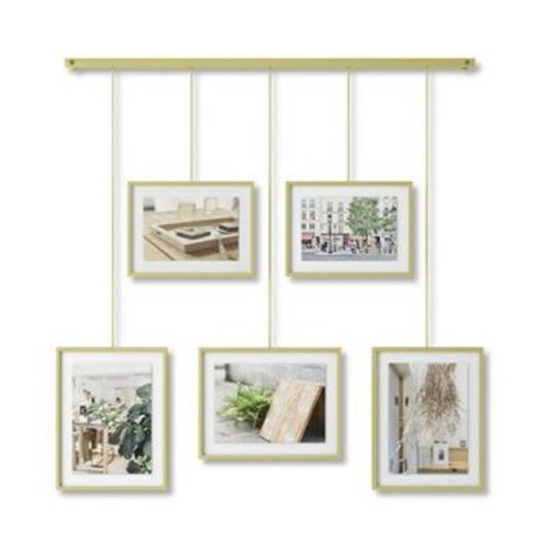 umbra フォトフレーム マットブラス