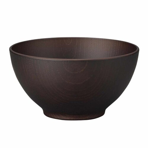 スープボウル 570ml M 汁椀 ダークブラウン