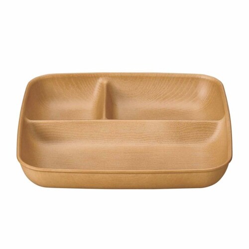 ランチプレート 25cm スクエア ナチュラル