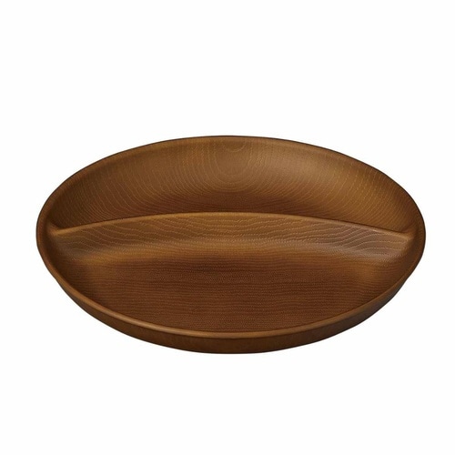 ランチプレート 24cm Nhhome ブラウン