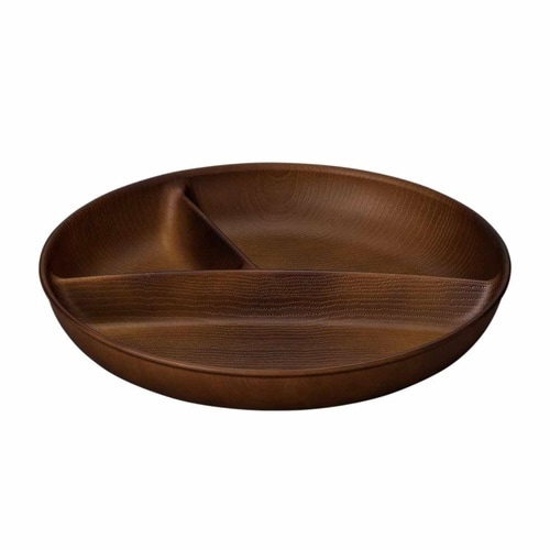 ランチプレート 27cm Nhhome ブラウン