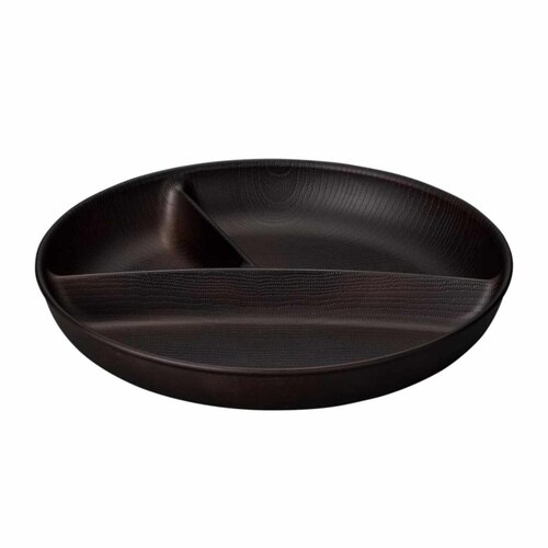 ランチプレート 27cm ダークブラウン