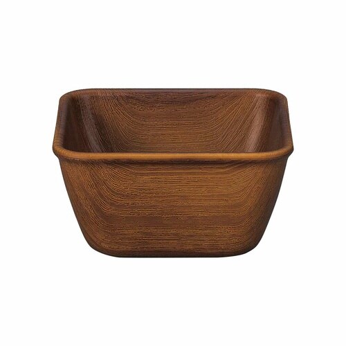 ボウル 10cm S スクエア ブラウン