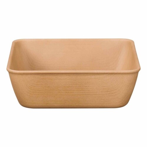 ボウル 18cm L スクエア ナチュラル