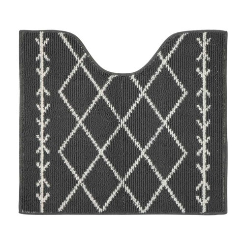 トイレマットベニワレン58×65cmグレー×2