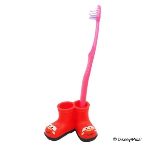 歯ブラシホルダー レインブーツ マックィーン×2
