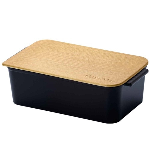 弁当箱 コレト ランチボックス 木風×鋳物風×2