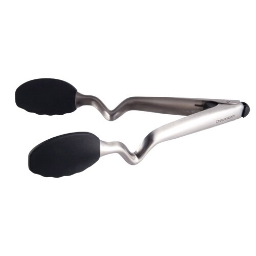 スチールsiliconトング S ブラック