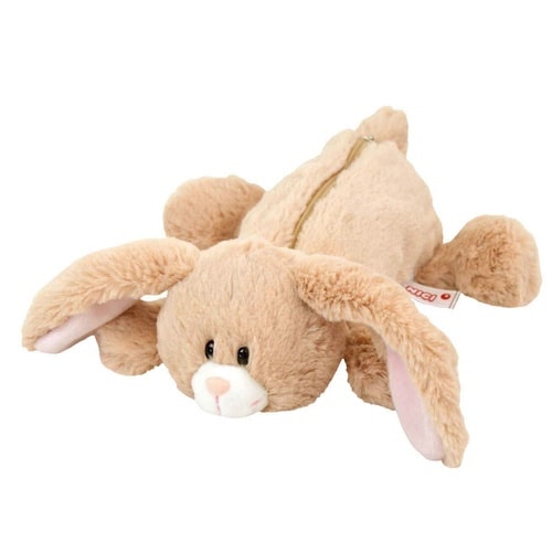 筆箱 フィギュアポーチ NICI たれ耳うさぎ×2