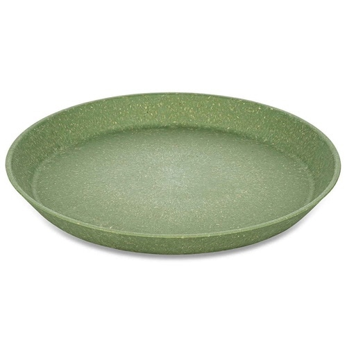 プレート 同色4枚入り 20.5cm グリーン