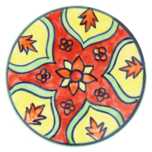 コースター 8cm プリヤ ストーンウェア D