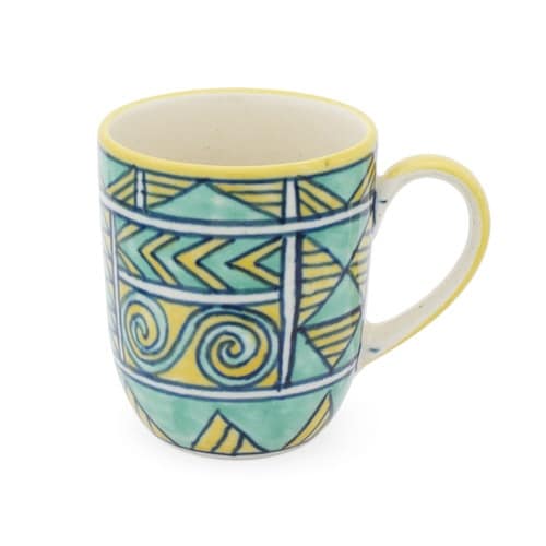 マグカップ 300ml プリヤ イエロータイル×2