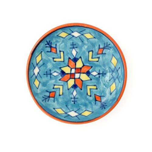 豆皿 11.5cm プリヤ ブルークリスタル