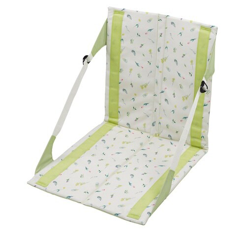 座椅子 コンパクトFDチェアマット ライトグリーン