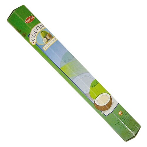 お香 HEM 六角 ココナッツ スティック