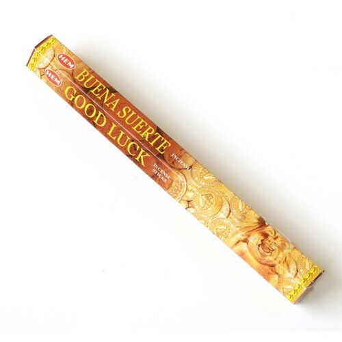 お香 HEM 六角 グッドラック スティック