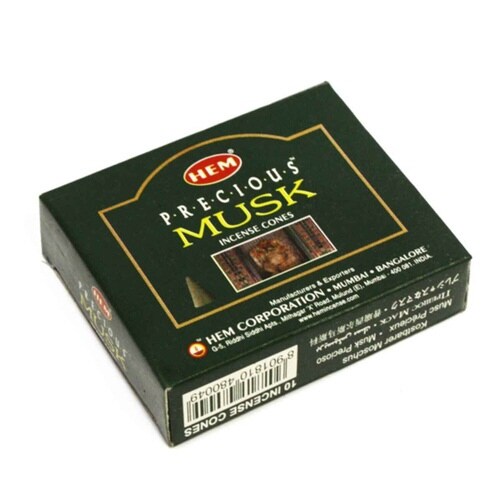 お香 HEM コーン プレシャスムスク