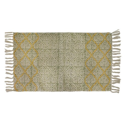 玄関マット 室内用 45×75cm イエロー