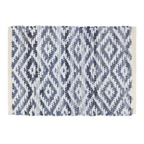 玄関マット 室内用 40×60cm デニム×2