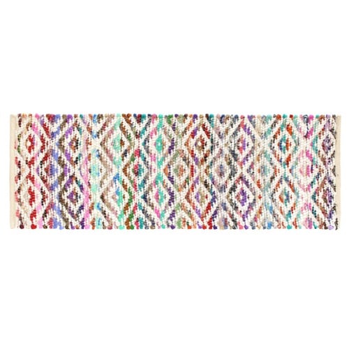 玄関マット 室内用 40×120cm カラフル