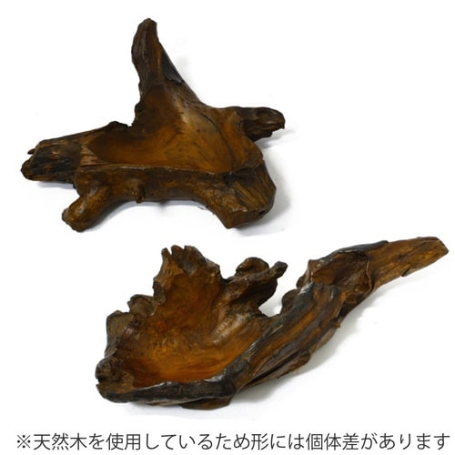 アクセサリートレー チークの根っこトレイ 木製