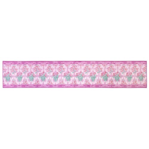 キッチンマット 花柄 ロイヤルコレクション ピンク