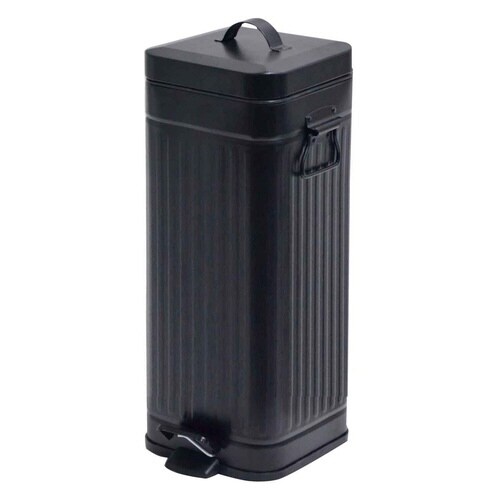 ゴミ箱 30L Galva ペダル式 ブラック