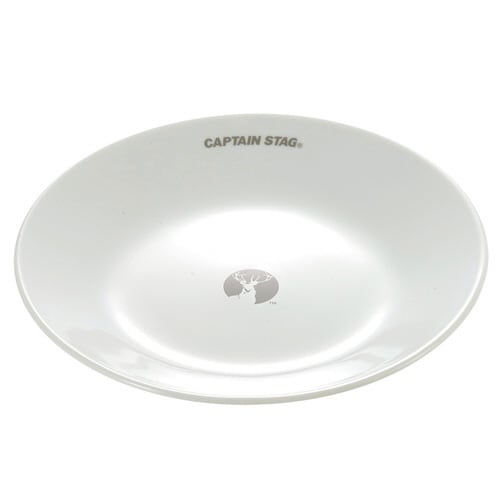 プレート 17cm キャプテンスタッグ ホワイト