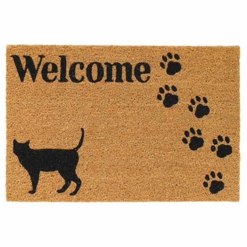 玄関マット 屋外 泥落とし おでかけキャット