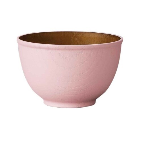 ボウル 11cm S 木目調 isso ピンク