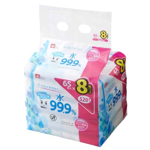 ウェットシート 激落ちくん アラクリーネ 水×2