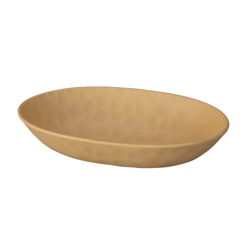 オーバルプレート 24cm WOODY ナチュラル
