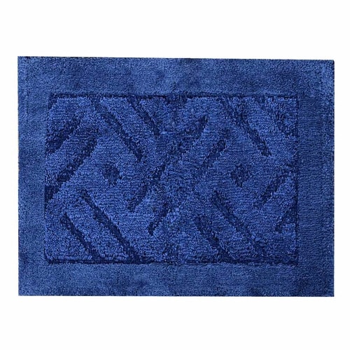 バスマット 乾度良好 リッカ ネイビー×2